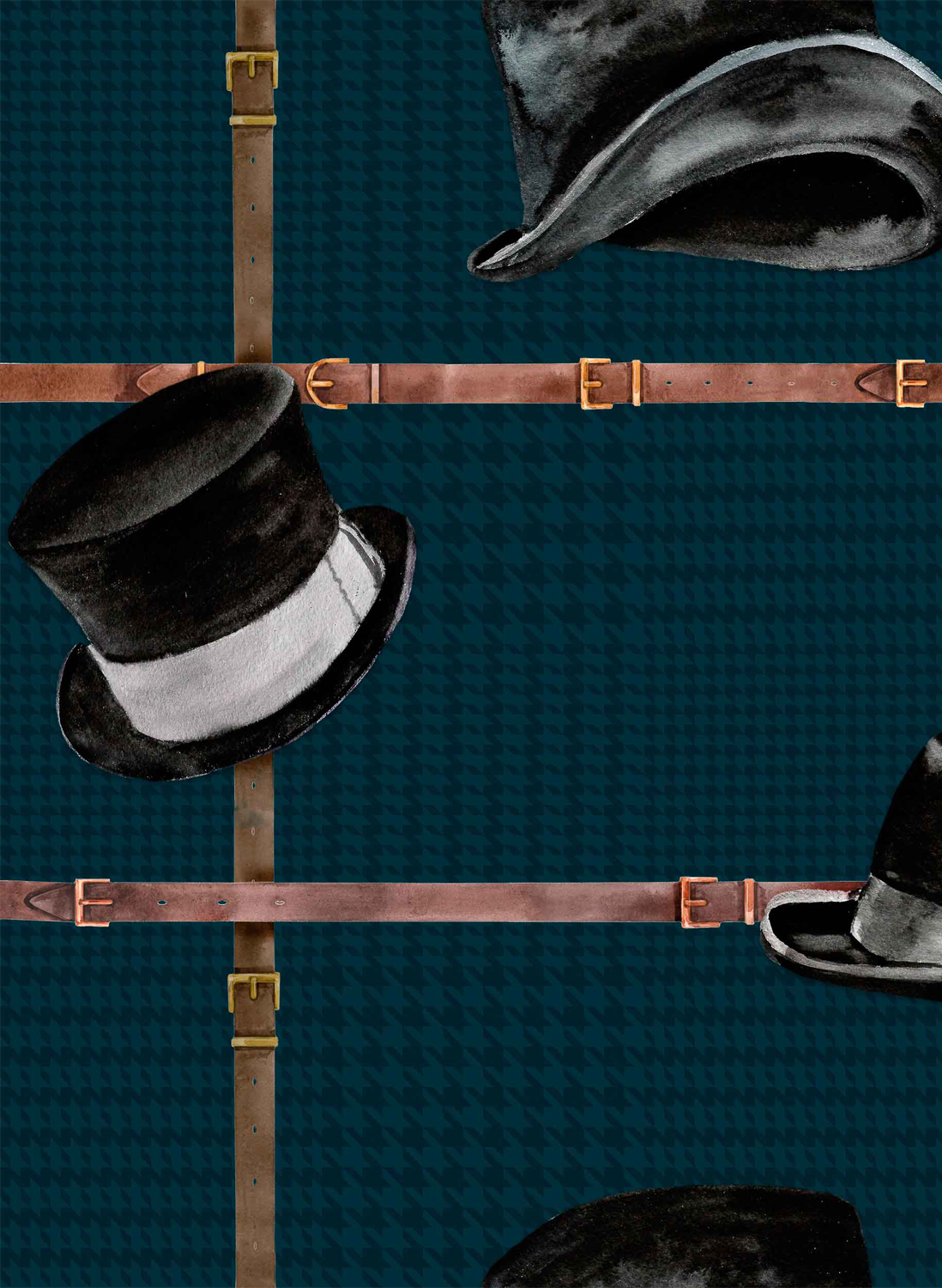Tapete Ascot - Noir