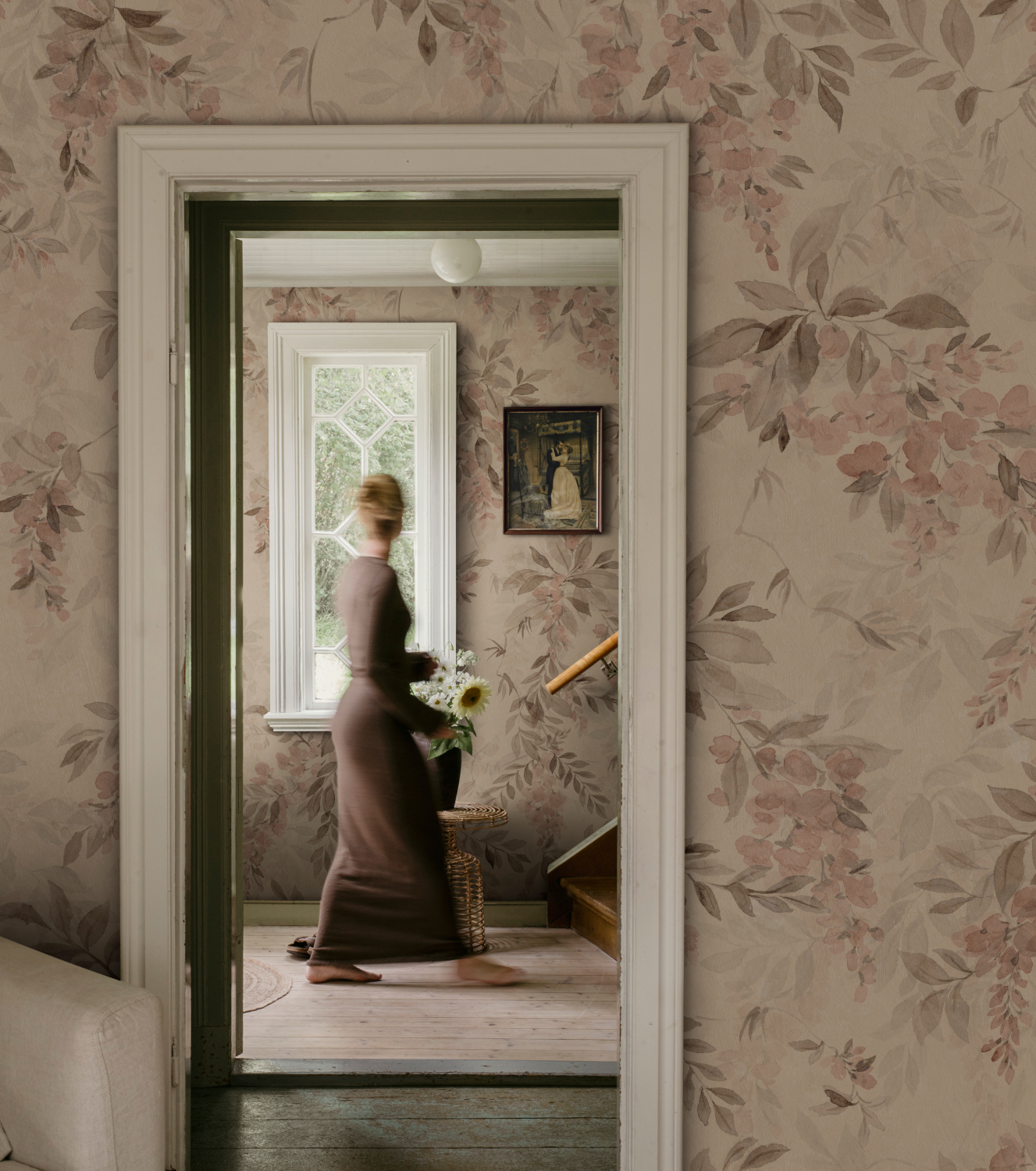Wandbild Lovisa - Terracotta