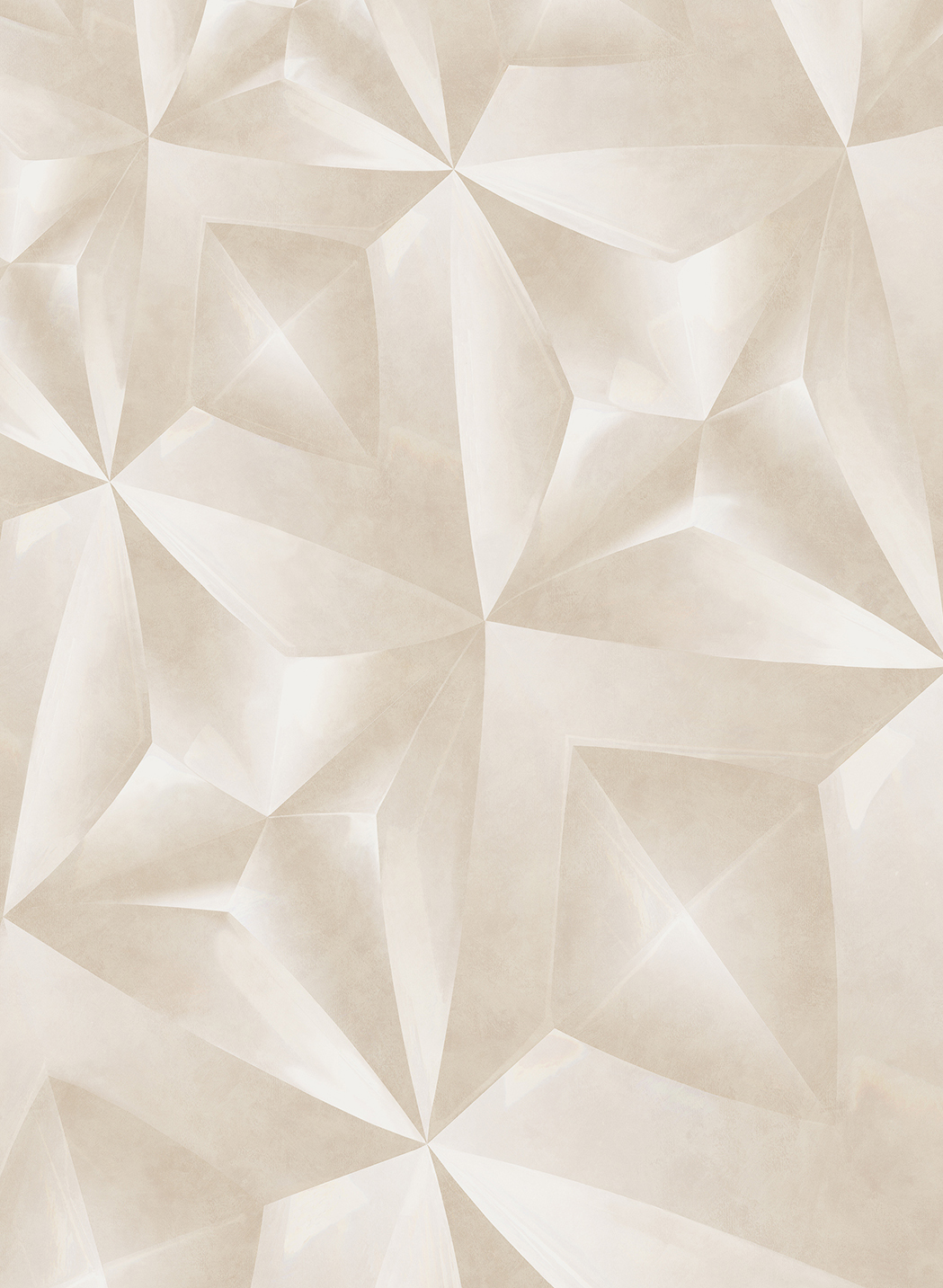 Wandbild Crystal - Pearl Left