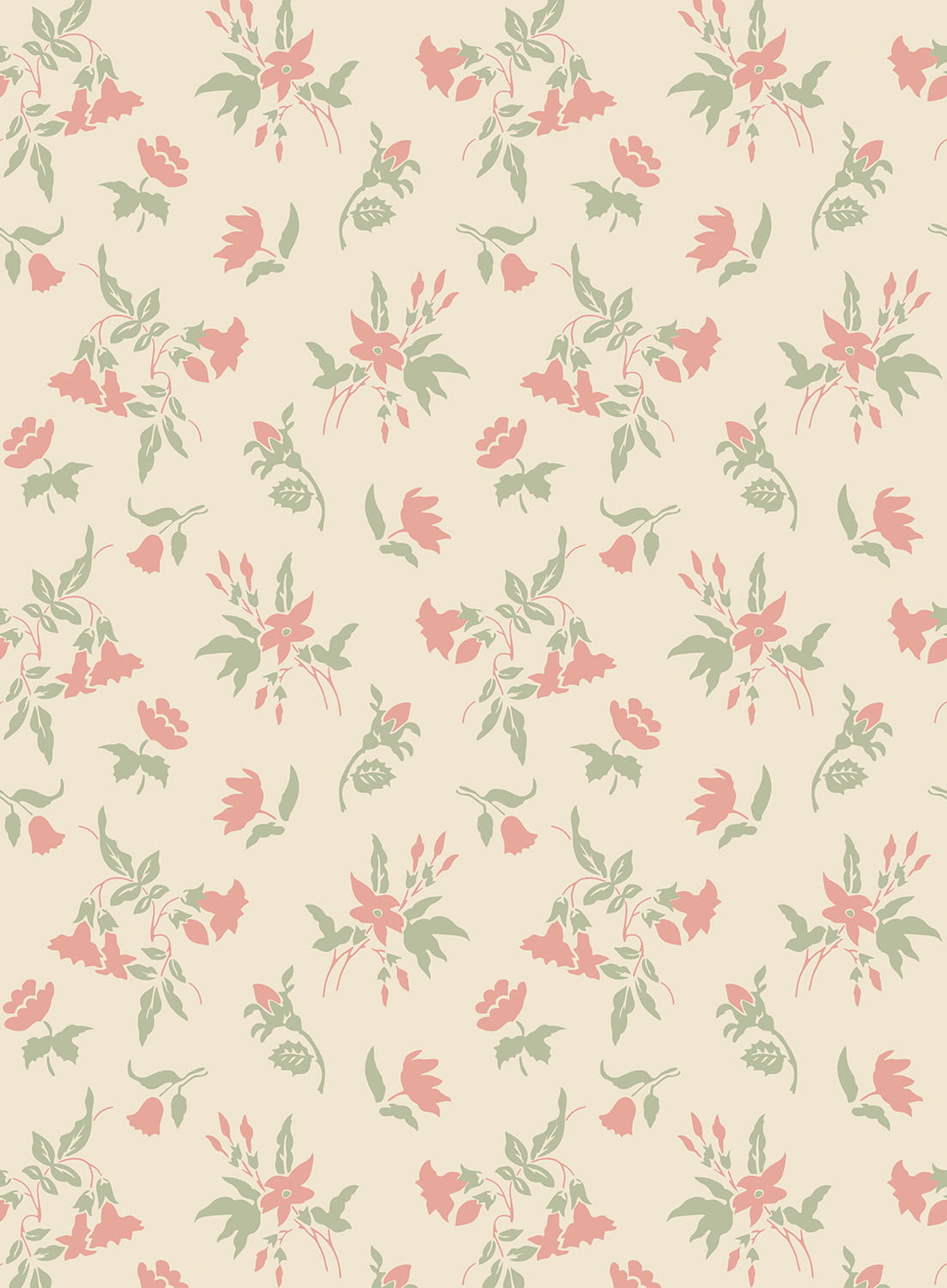 Tapete Auguste - White Tie/ Cooking Apple Green