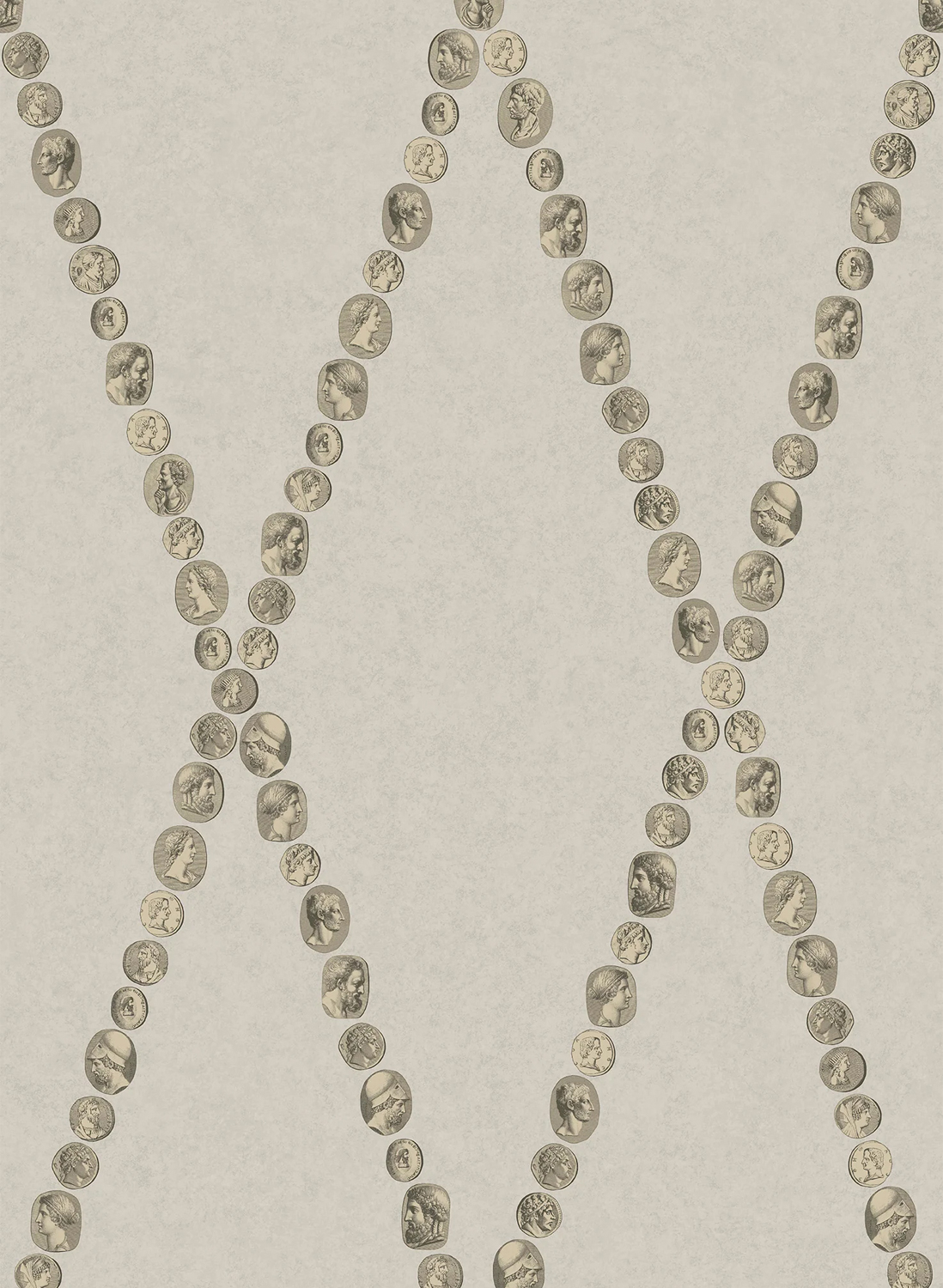 Tapete Cammei - Soft Gold on Stone