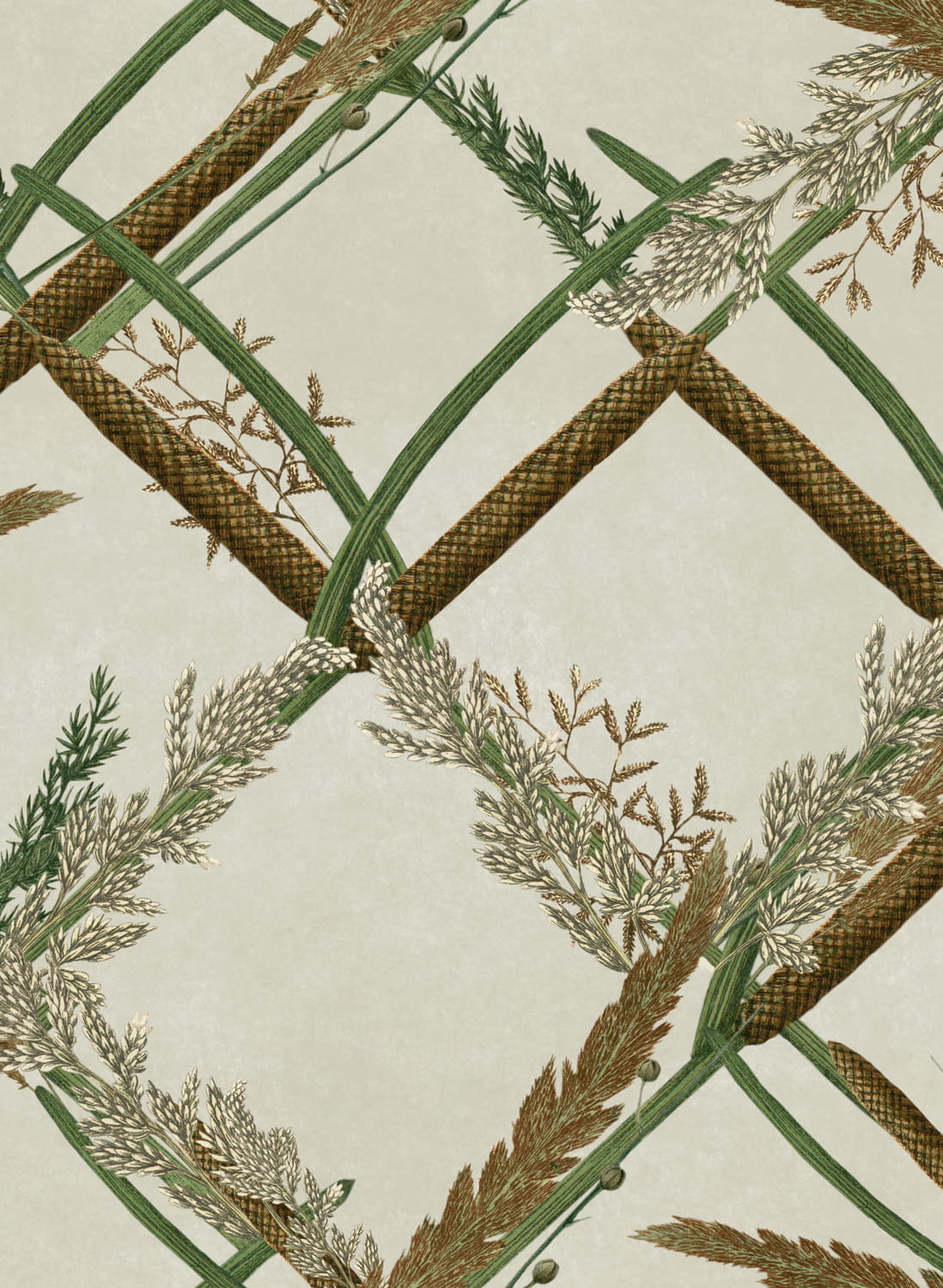 Tapete Ornamental Reed - WP30161