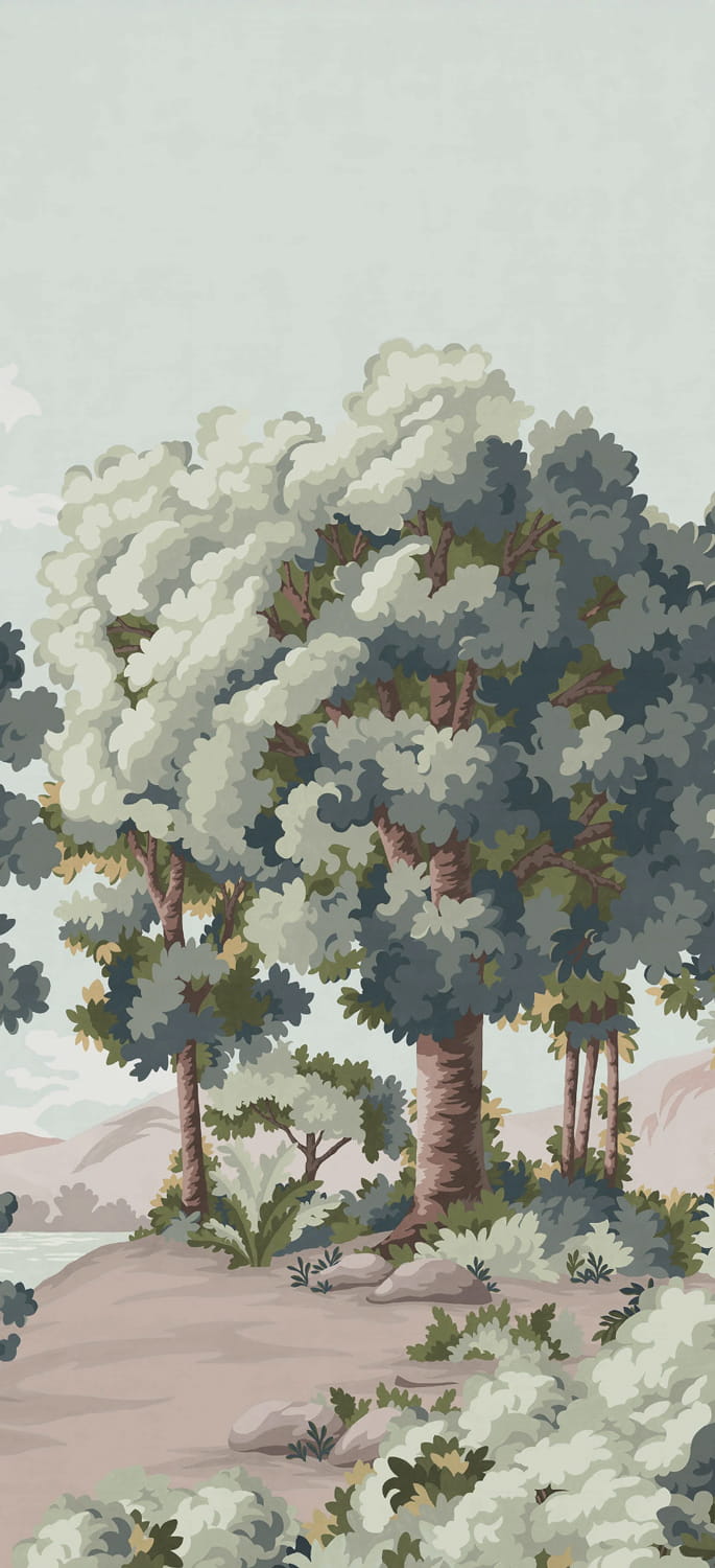 Carta da parati Vallée des Peintres - Original Panel C