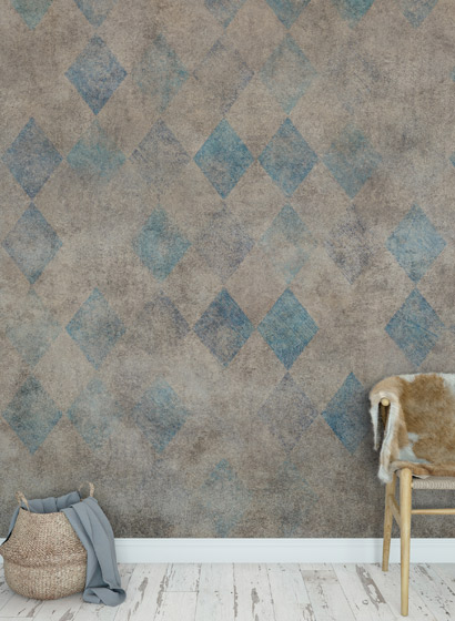 Wandbild Patinated Diamonds