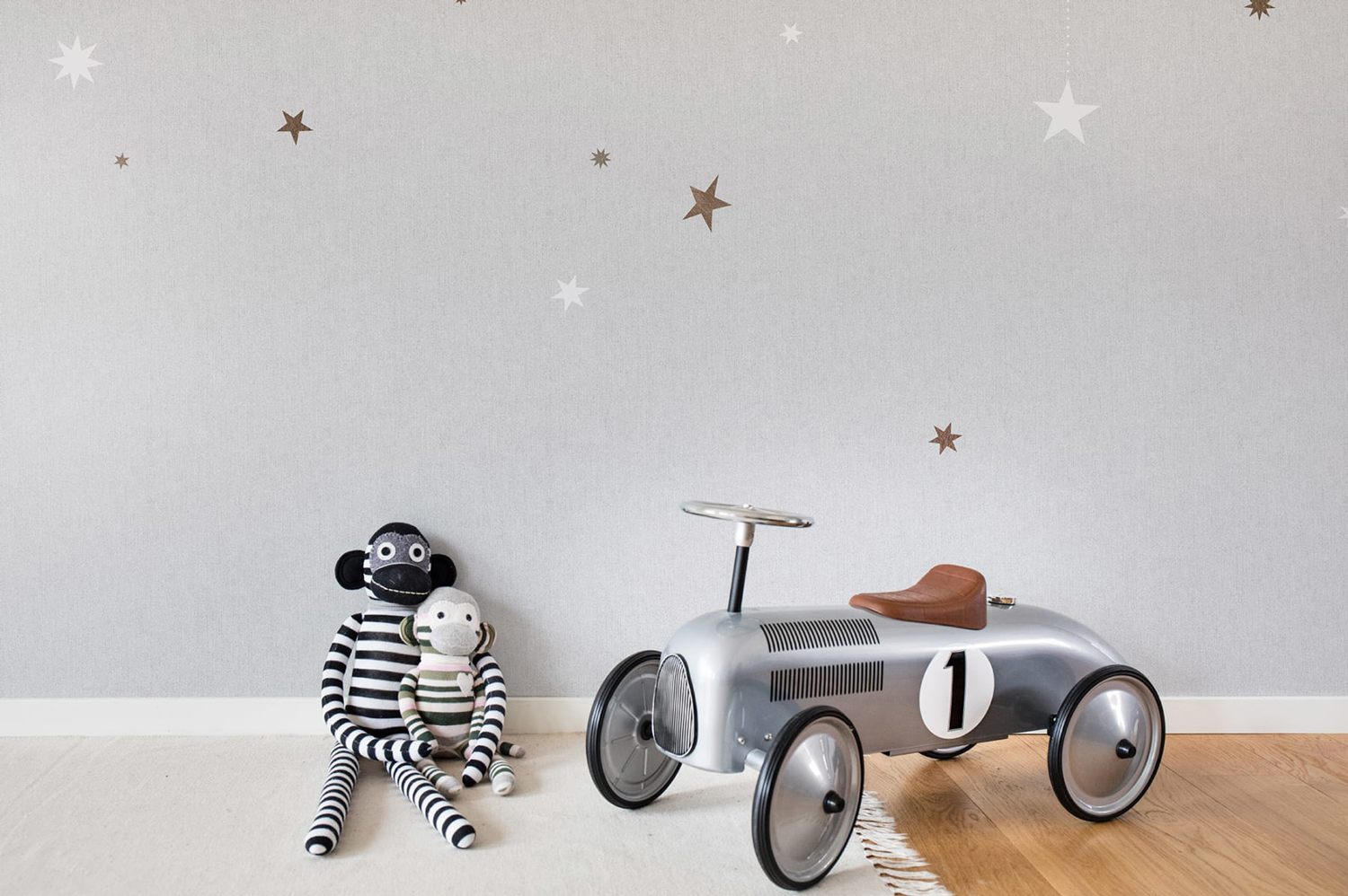 Wandbild Stargazing - Blue