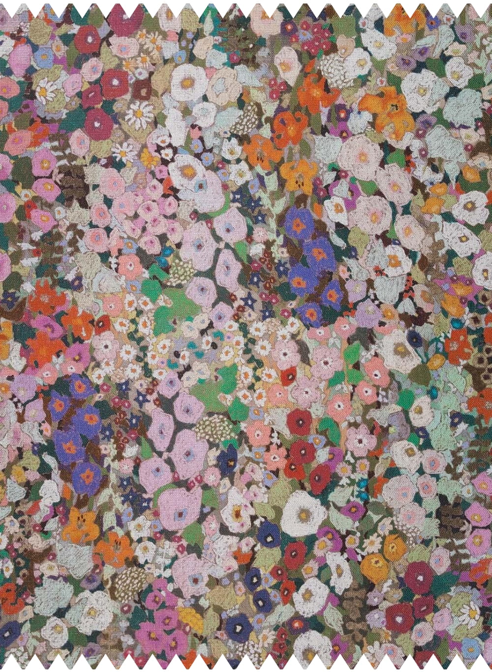 Tessuto Hollyhocks