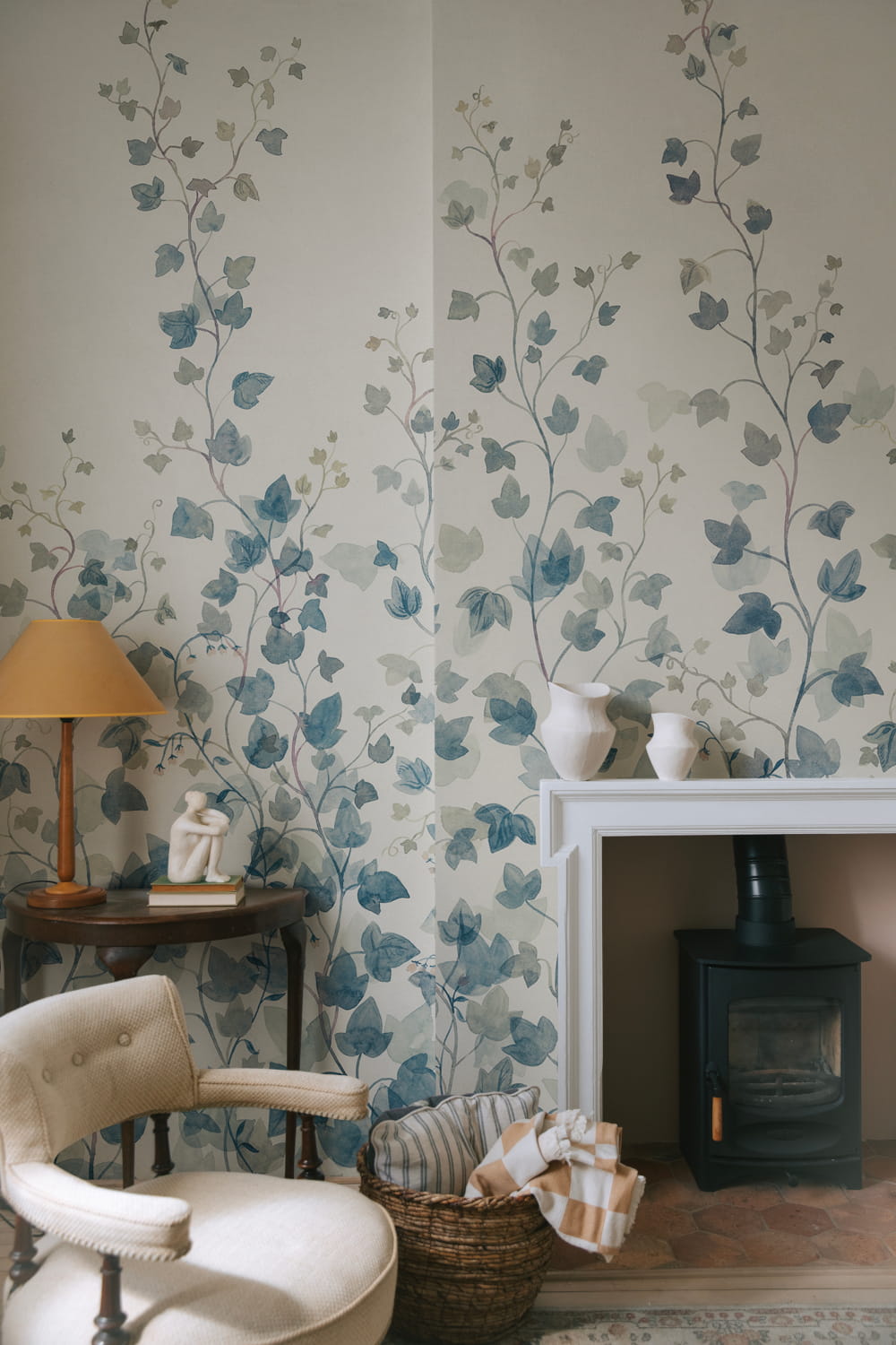 Wandbild Ivy - Blue