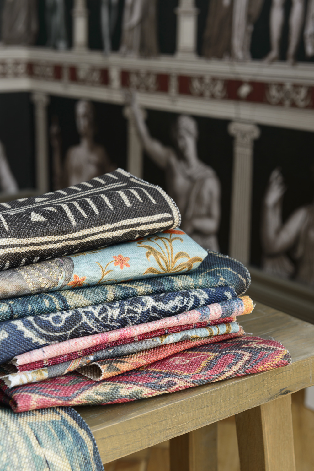 Fabric Ajrak - Linen - FB00020