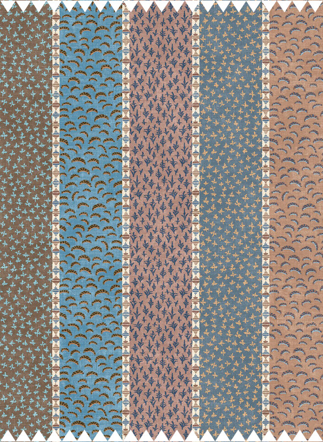 Fabric Asha Stripe