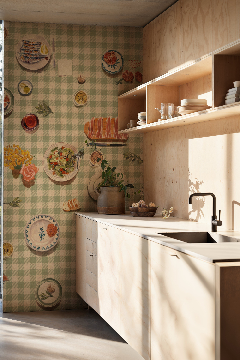Wandbild Tapeo - Vichy