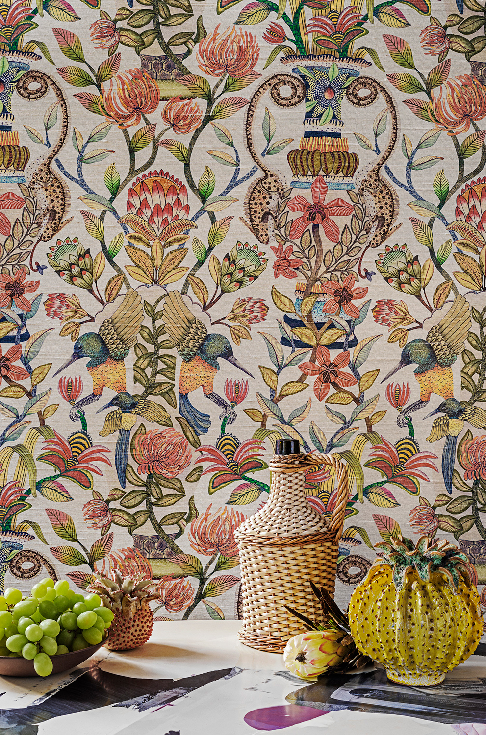 Tapete Protea Garden Silk - 119/10045