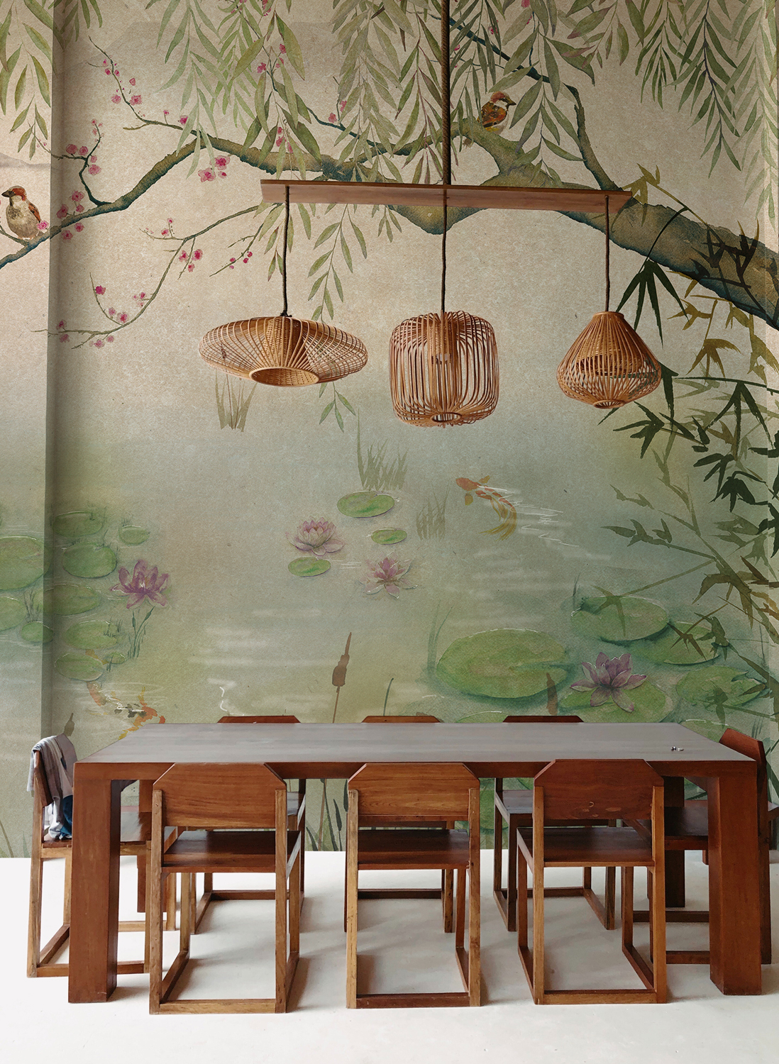 Wandbild Lotus