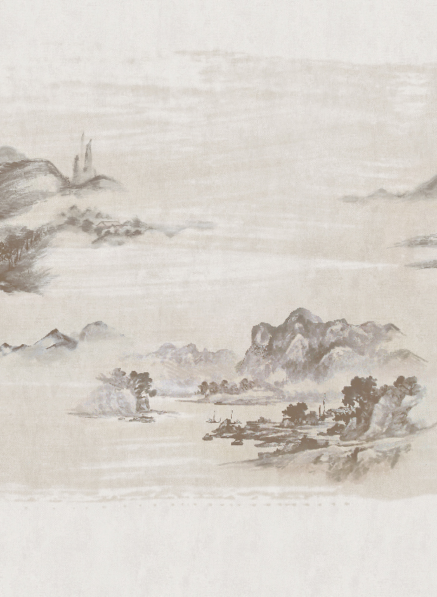 Wandbild Kawa - Neutral Panel 4