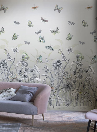 Wandbild Papillons