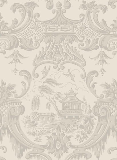 Tapete Chippendale China - Linen