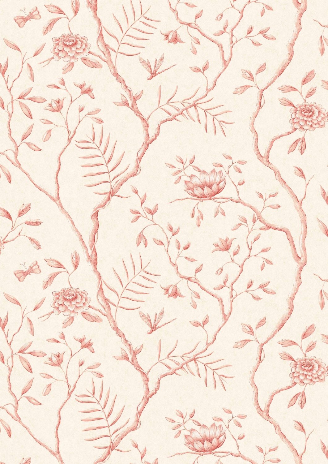Wallpaper Jasper Peony - Rose