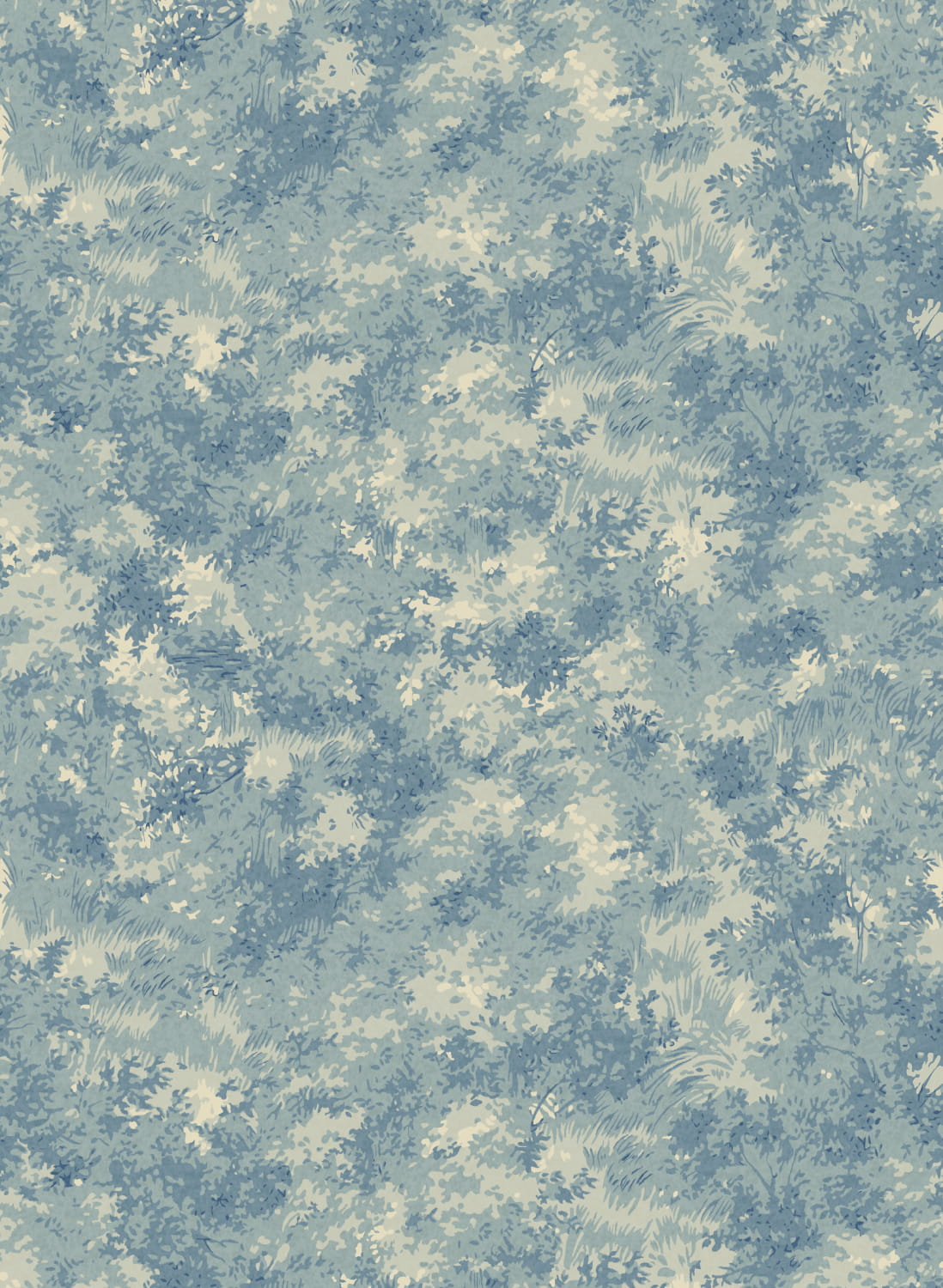 Tapete Mulberry Forest - Blue