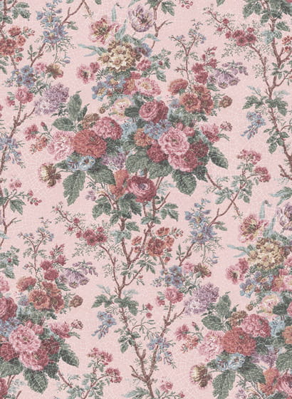 Wandbild Porcelain - Pink