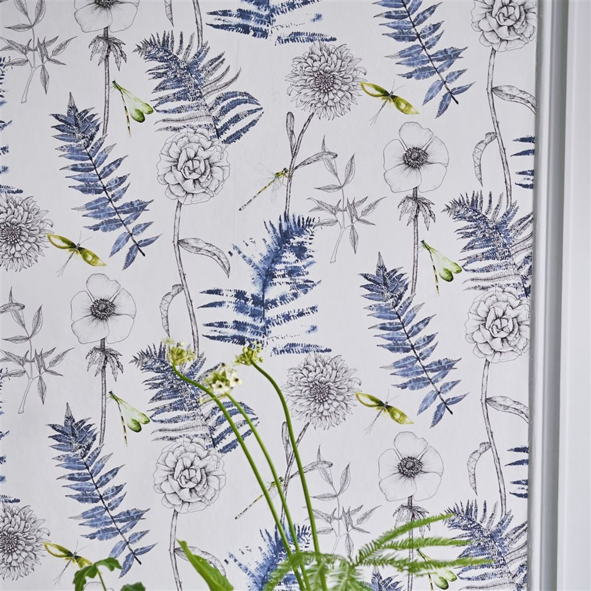 Tapete Acanthus - Indigo