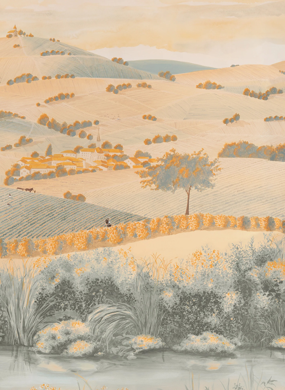 Wallpaper Vendanges - Original Panel B