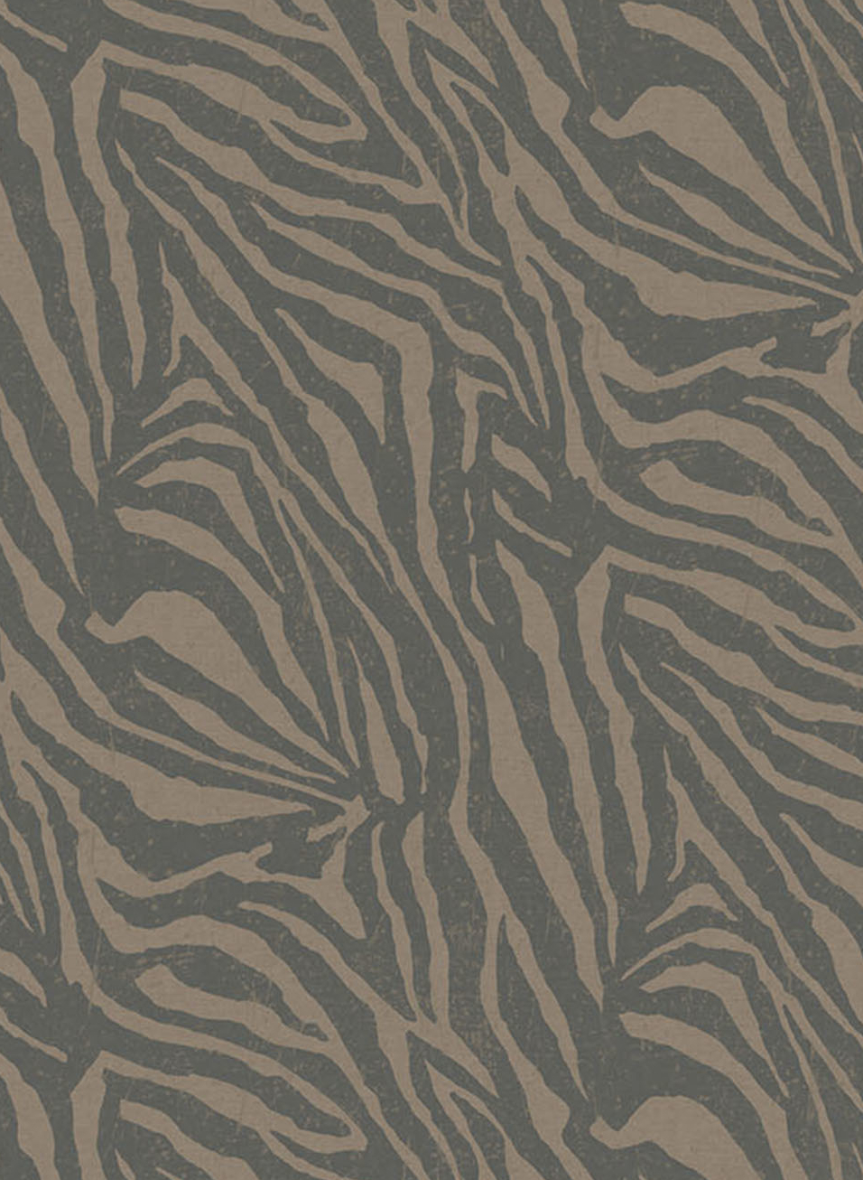 Wandbild Zebra - Mocha