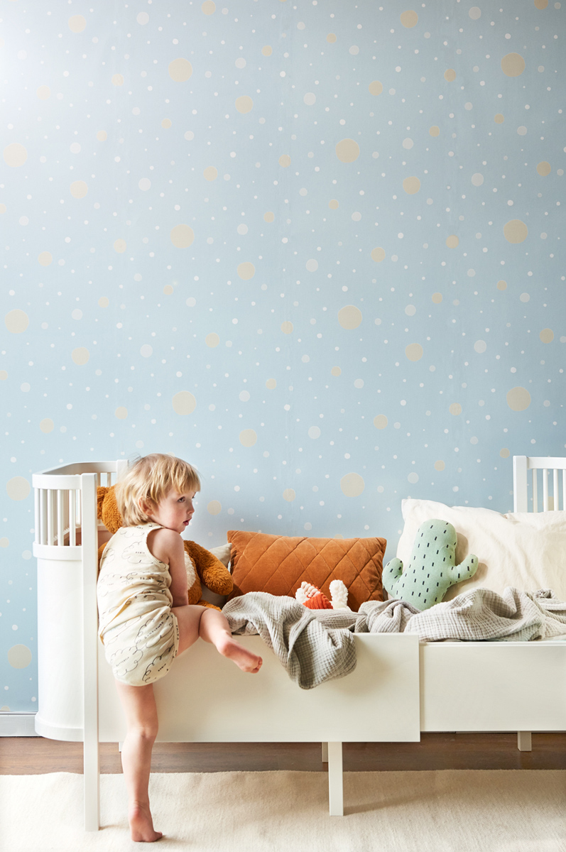 Tapete Confetti - Soft Blue