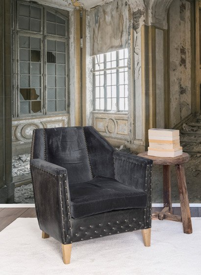Wandbild Raw Chateau