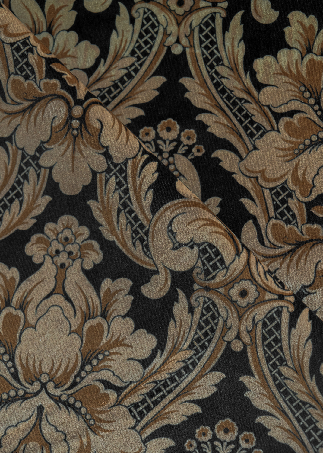 Stoff Venetian Damask - Onyx