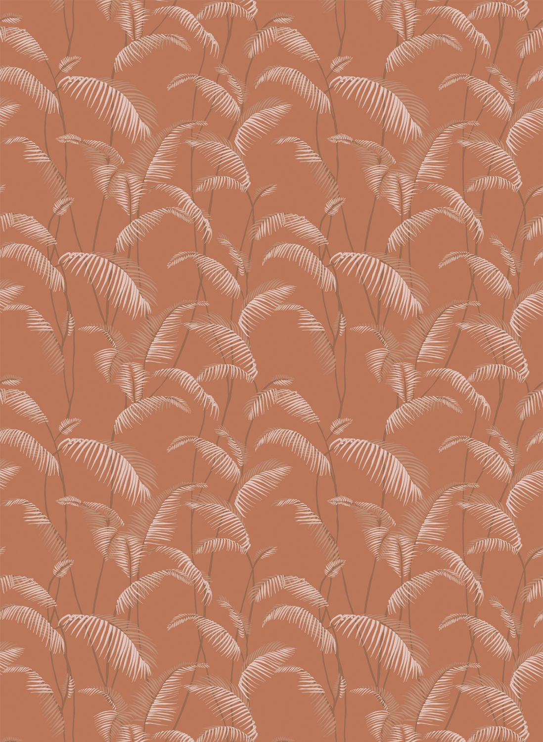 Tapete Majorelle - Terracotta
