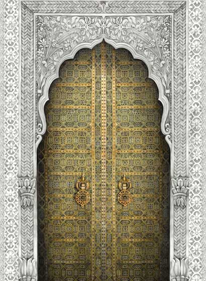 Tapete Bahia - Gold/ Stone