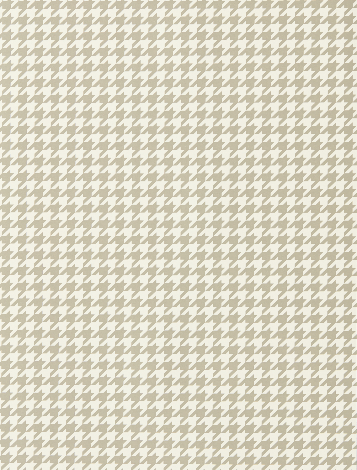 Tapete Houndstooth - Taupe/ Soft Focus