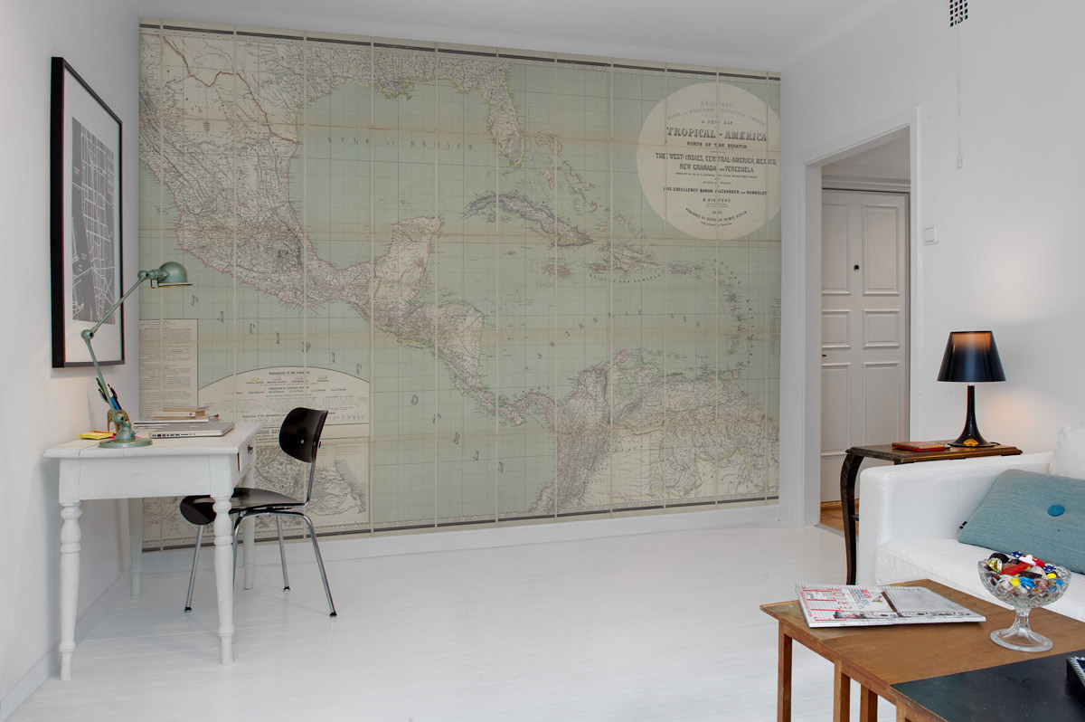 Wandbild Tropical America