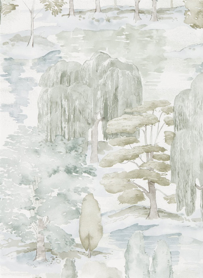 Tapete Waterperry - Willow/ Olive