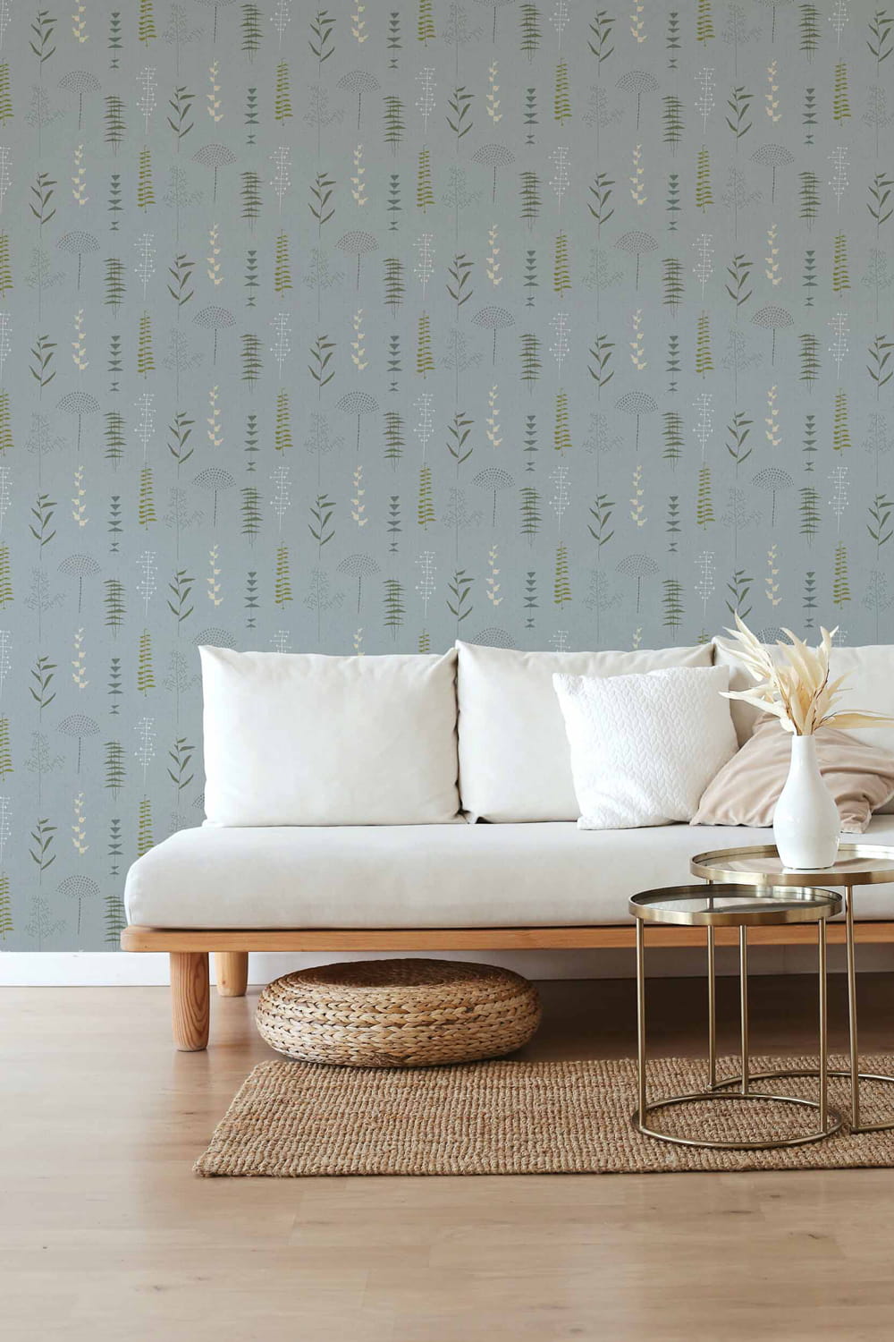 Wandbild Herbario - Aqua