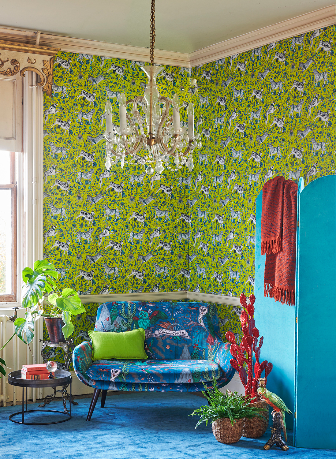 Tapete Protea - lime