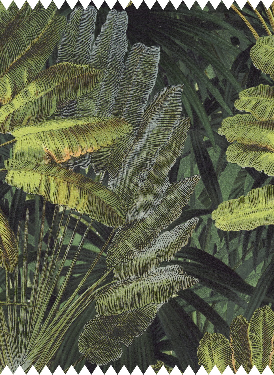 Fabric Traveller's Palm - Linen