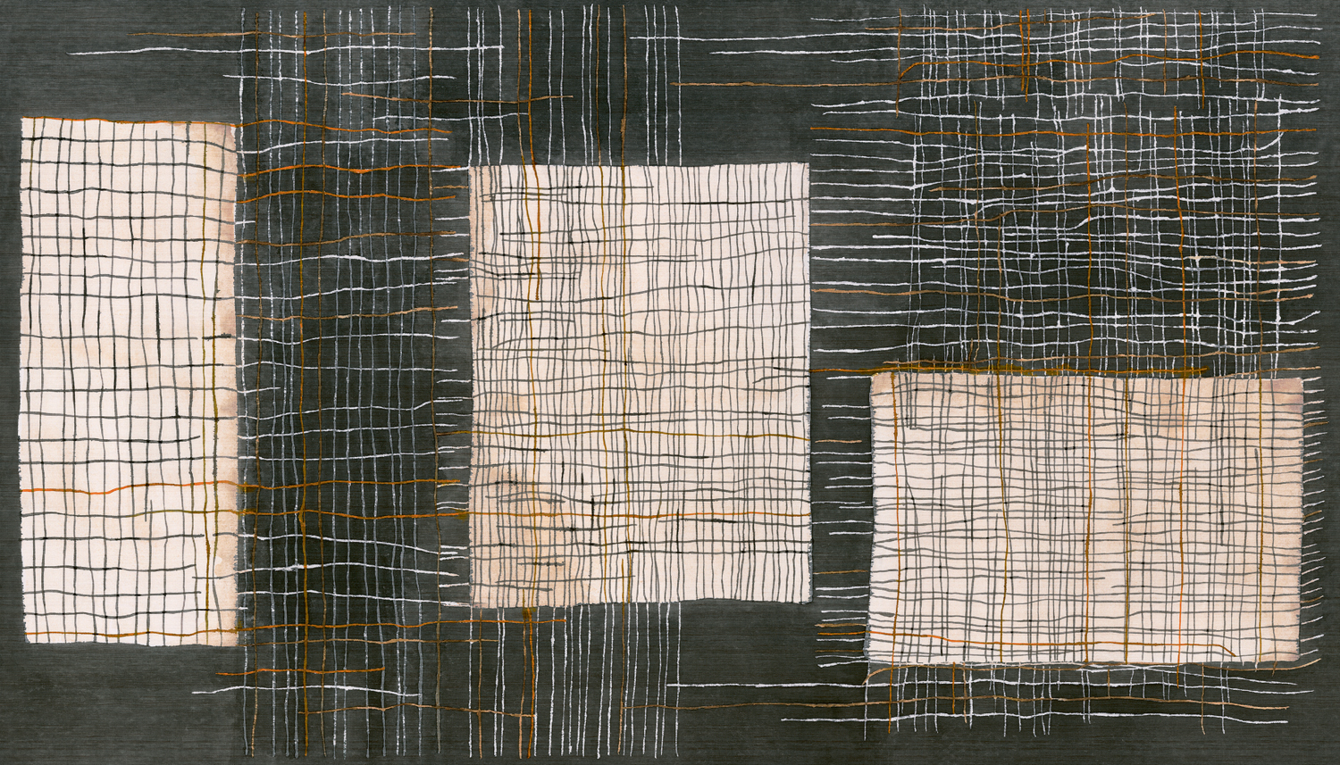 Wandbild Sashiko - VP 1013 01