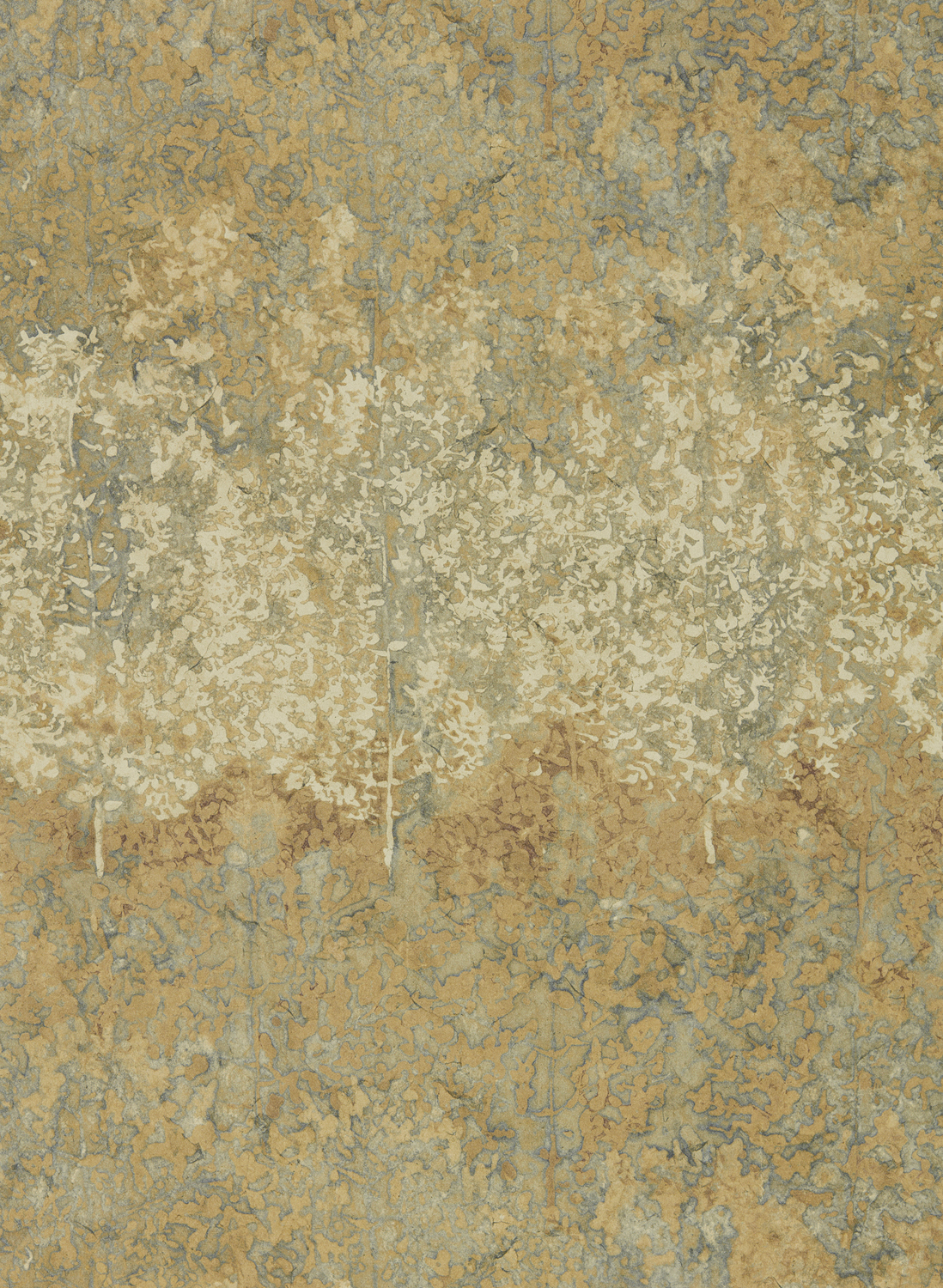 Tapete Belvoir - Blue/ Amber