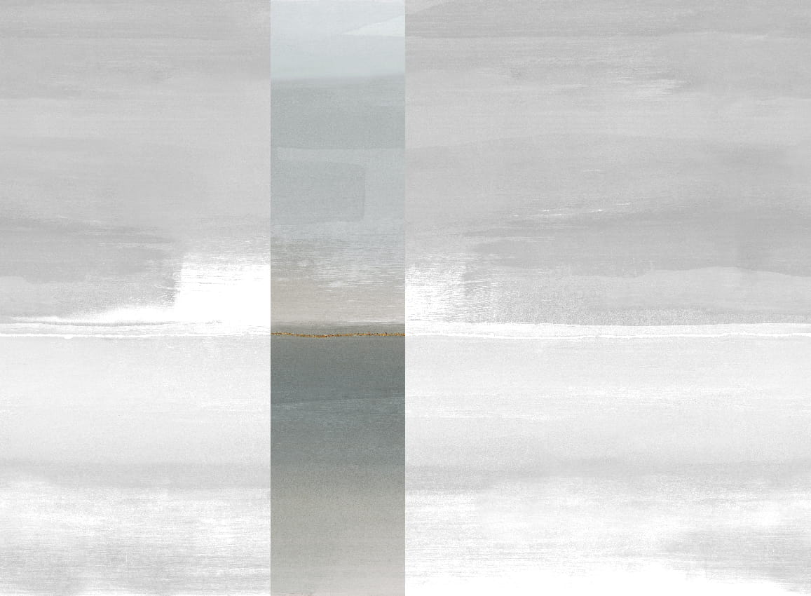 Wandbild Alegranza - Grey Panel 3
