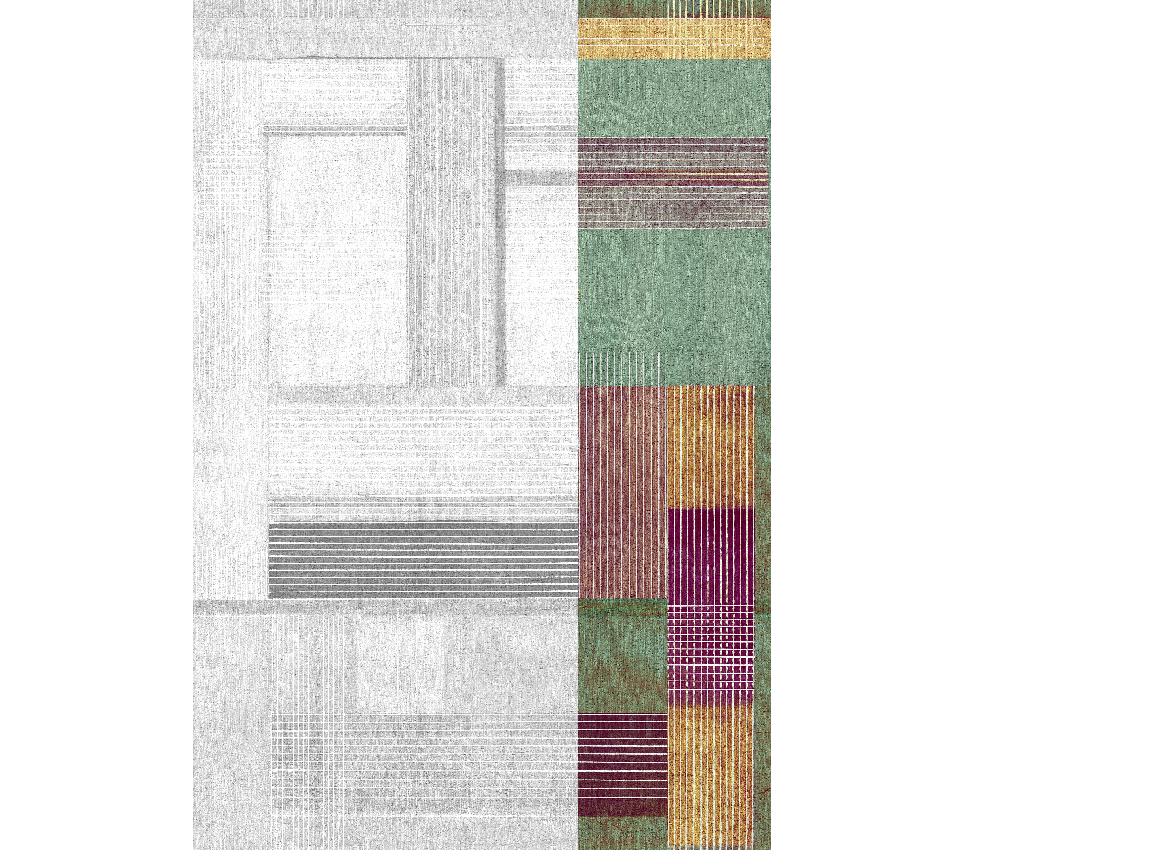 Wandbild Bonn - Green Panel 3