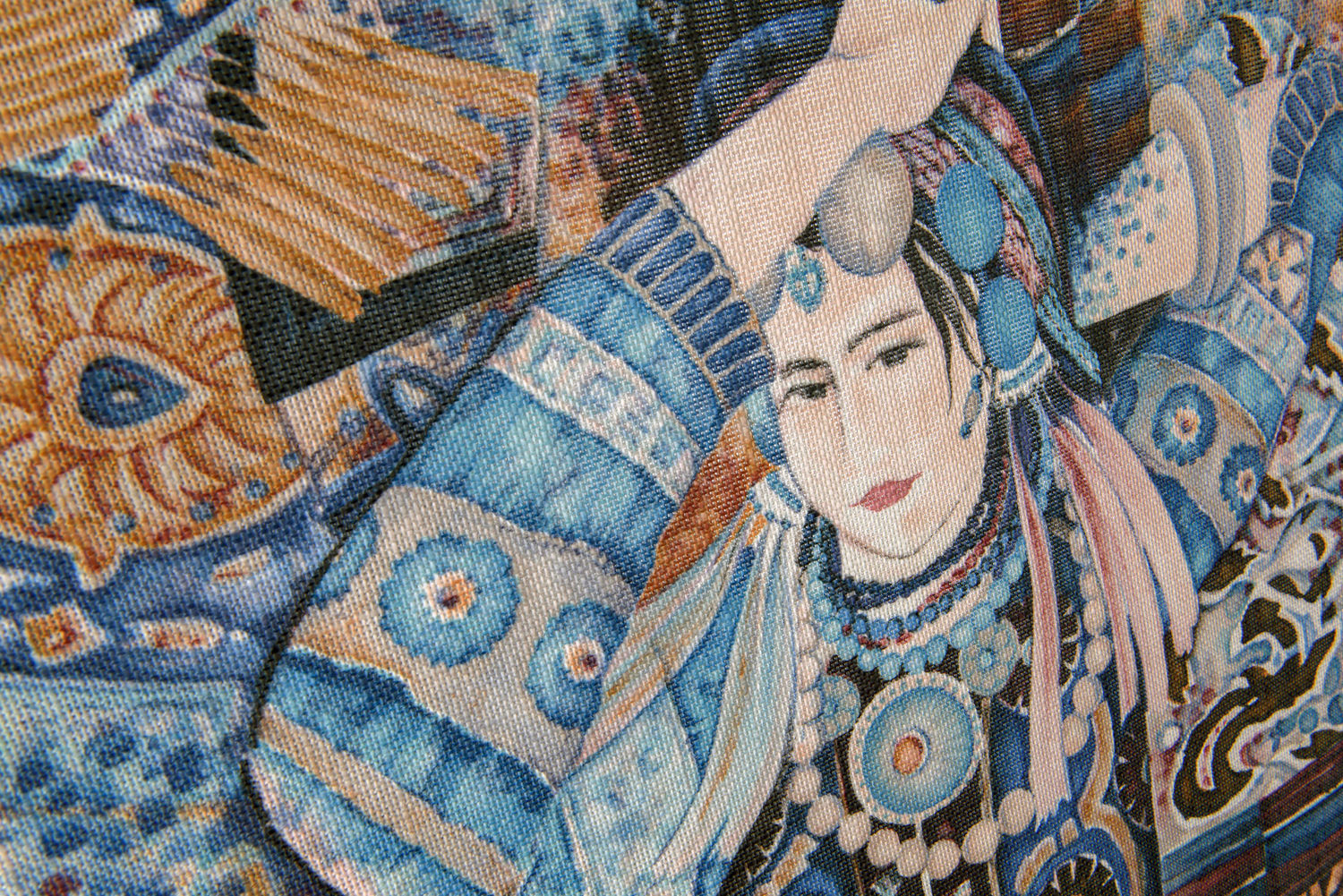 Tapete Odisha Dance - Indigo Myth