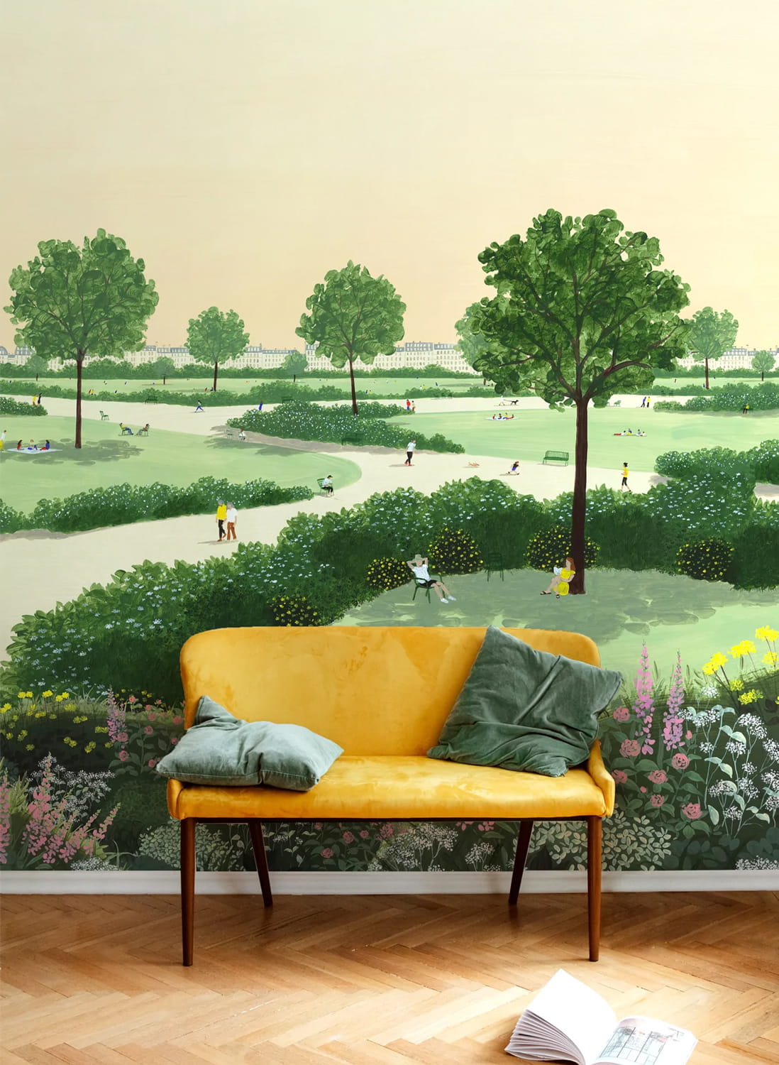 Wandbild Parc