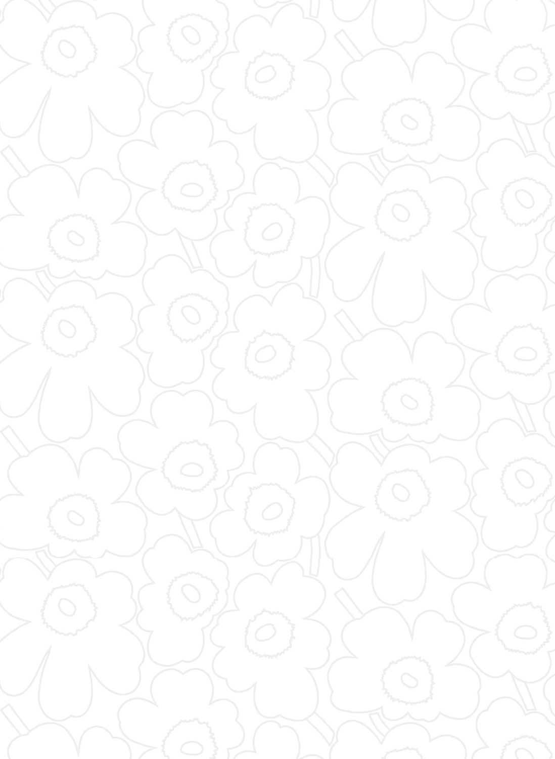 Tapete Piirto Unikko - 25910