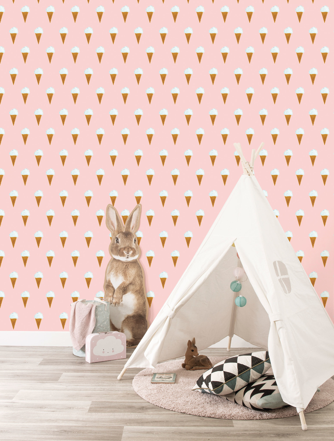 Tapete Ice Cream - Roze