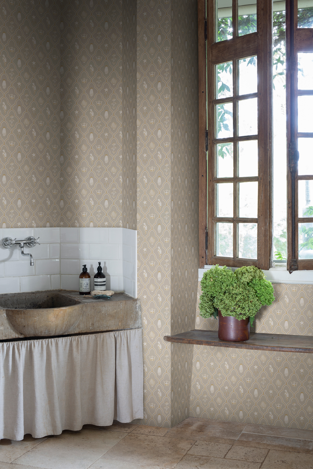 Tapete Turtledove Barn - Gray