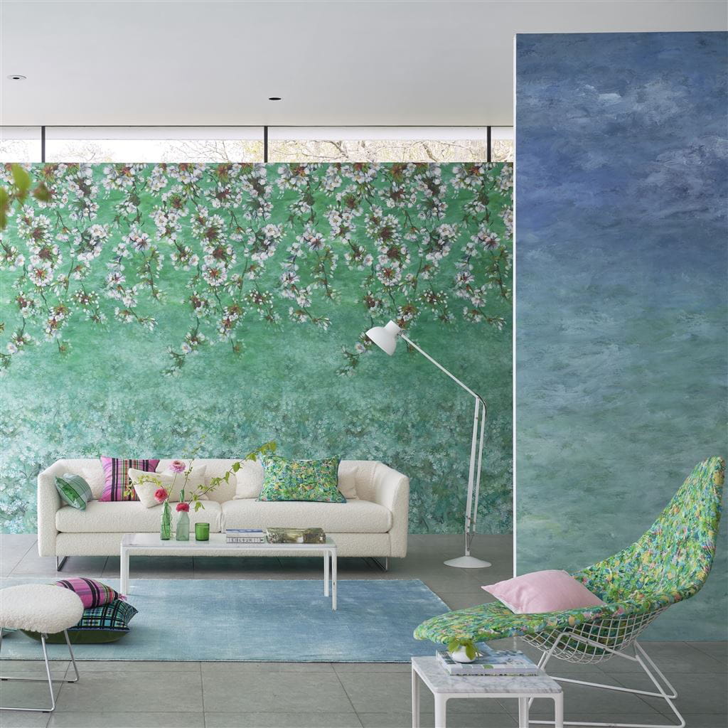 Wandbild Assam Blossom - Emerald
