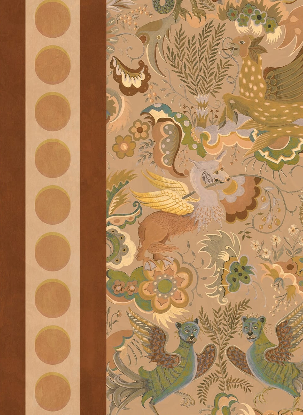 Tapete Phantasia by Pierce and Ward - Taupe