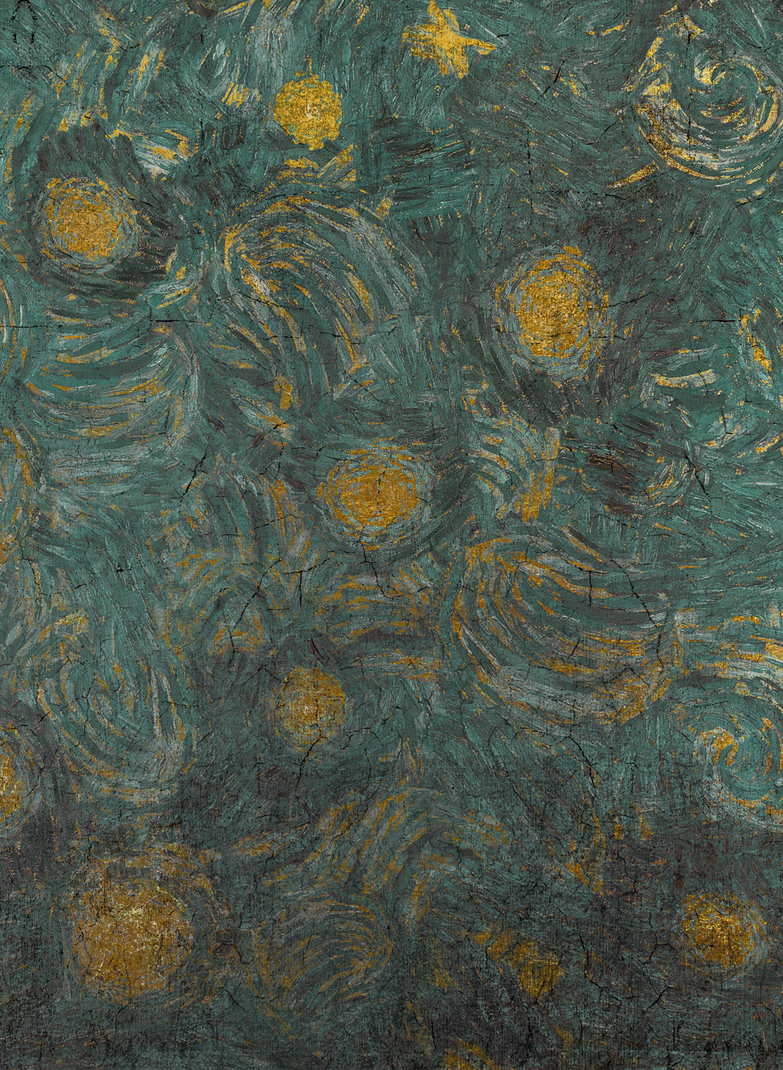 Wandbild Vincent - Emerald