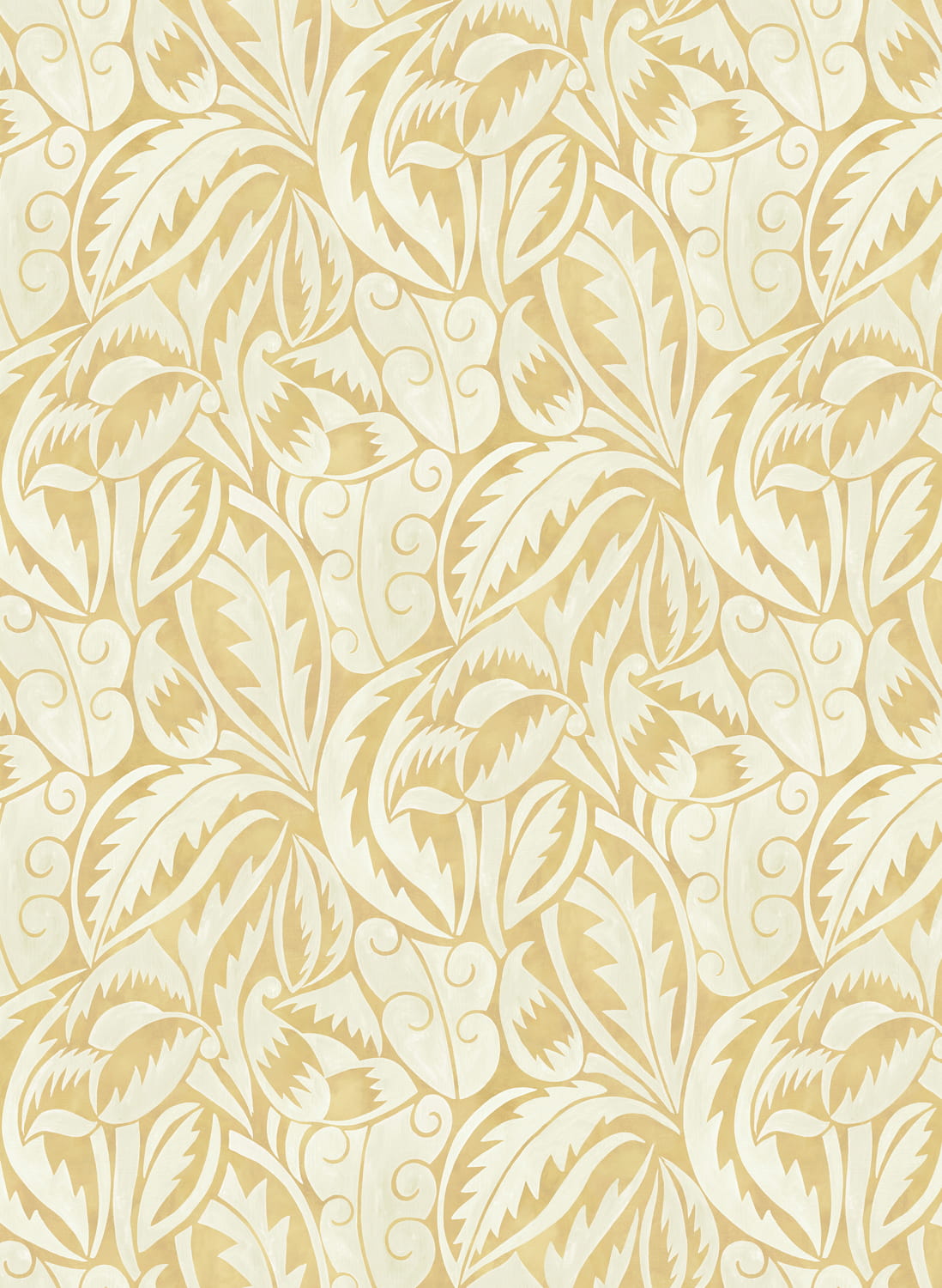 Tapete Dufy Leaf - Ochre