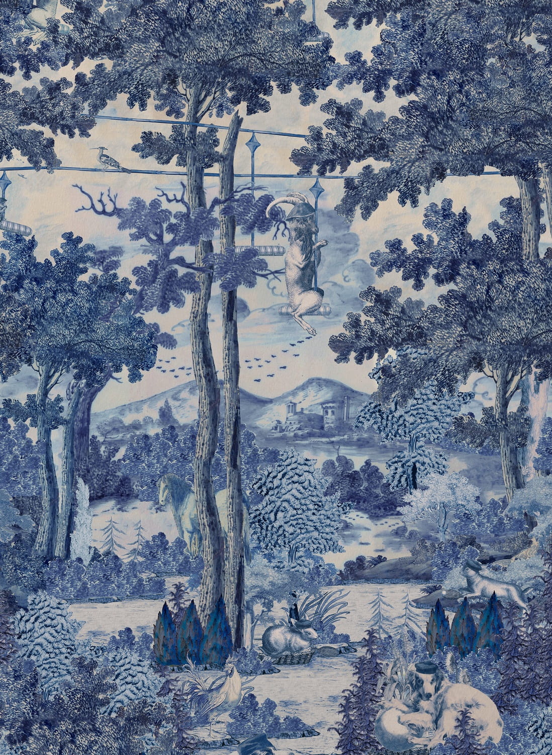 Wandbild Toile du Carpathians